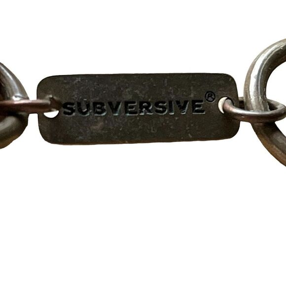 Subversive Pearl Wonder Wrist Chain Bracelet Round Small Crystal Beads Costume - Picture 9 of 10